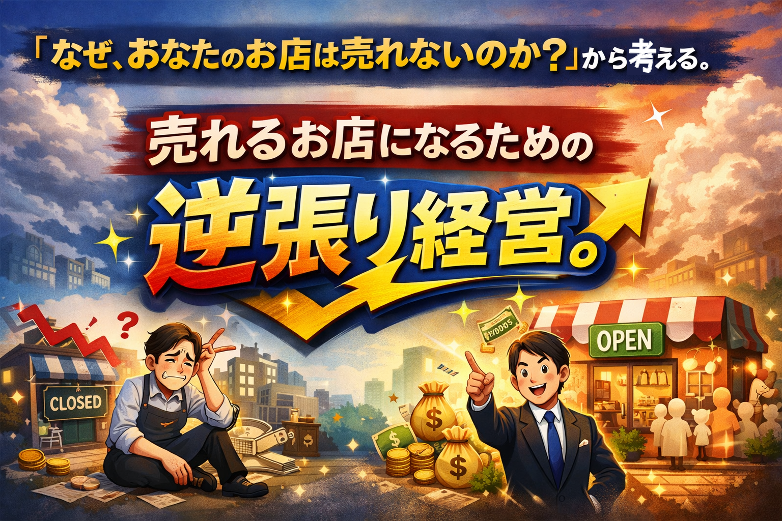 売れない理由から考える逆張り経営コンサルティング